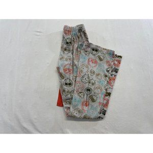 Ardene Women's White Owl Patterned PJ Pants Size M